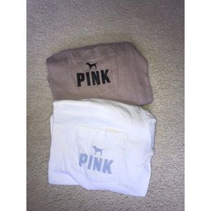 PINK Long sleeve Shirts